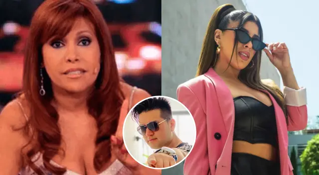 Magaly Medina critica a Yahaira Plasencia por usar lentes de sol como Deyvis Orosco. Magaly Medina critica a Yahaira Plasencia por usar lentes de sol como Deyvis Orosco.