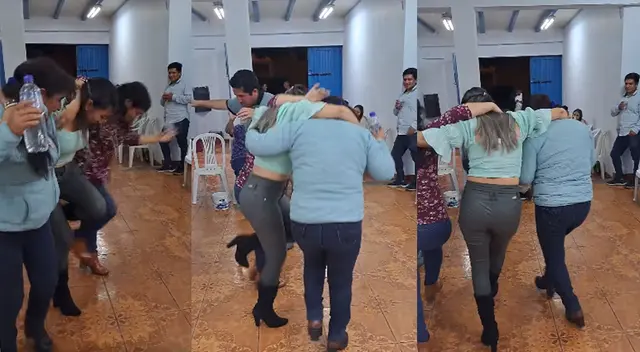 Singular baile de la joven al ritmo de huayno se hizo viral en TikTok.