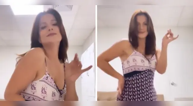 Mónica Sánchez se luce con baile en Instagram.