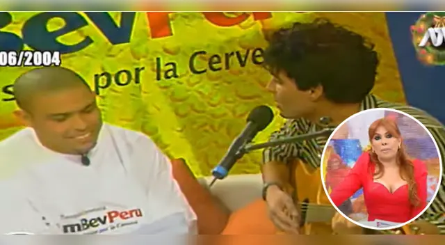 Magaly Medina recuerda entrevista con Ronaldo.