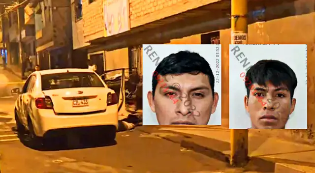 SJL. Ambos hombres fueron acribillados durante la madrugada de este jueves.