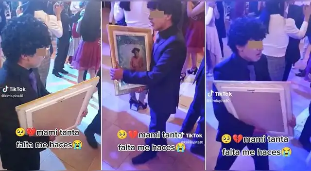 El muchacho no pudo contener en llanto en pleno baile de graduación y escena hace llorar a miles en TikTok. El muchacho no pudo contener en llanto en pleno baile de graduación y escena hace llorar a miles en TikTok.