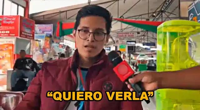 El joven radica en Argentina y llegó a Perú con la única motivación de ver a su madre.