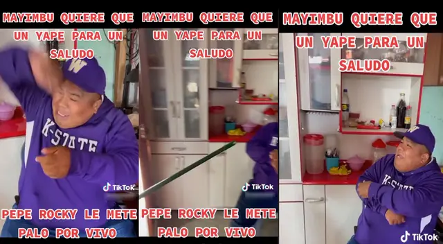 Mayimbú protagonizó peculiar escena en un local y video se hizo viral en TikTok.