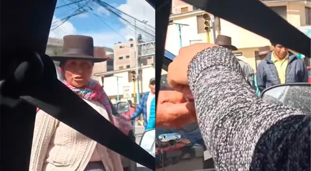 Mujeres y hombres cierran el camino a quienes no le pagan.