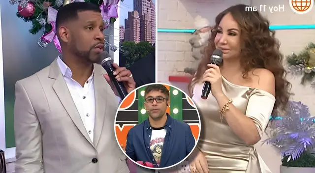 En América Hoy, los conductores estaban hablando de sus deseos de Navidad y Edson Dávila se fue con todo al mandarle 'chiquita' a Janet Barboza. En América Hoy, los conductores estaban hablando de sus deseos de Navidad y Edson Dávila se fue con todo al mandarle 'chiquita' a Janet Barboza.