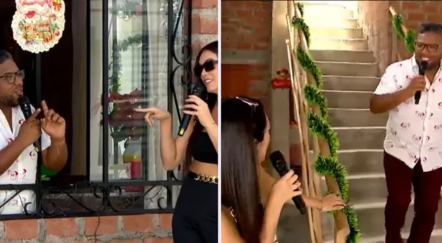 Los conductores de Más Espectáculos sorprendieron al público al aparecer desde el barrio en dónde viven los Gonzáles y los Maldini Los conductores de Más Espectáculos sorprendieron al público al aparecer desde el barrio en dónde viven los Gonzáles y los Maldini