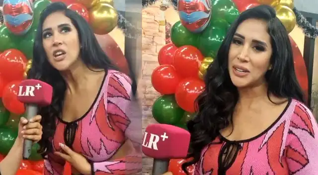 Melissa Paredes feliz por la Navidad. Melissa Paredes feliz por la Navidad.