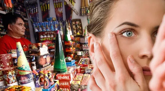 Expertos advierten que los pirotécnicos mal manipulados causarían graves daños a la vista. Expertos advierten que los pirotécnicos mal manipulados causarían graves daños a la vista.