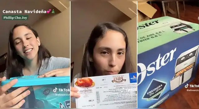 Conoce qué cosas le dieron a la joven por Navidad.