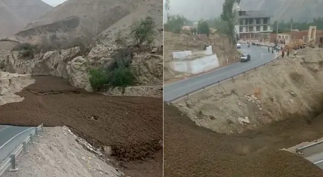 Huaico ocurrió en horas de la tarde.