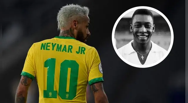 Neymar emocionado por recibir premio de Pelé considerado el mejor jugador de toda la historia.
