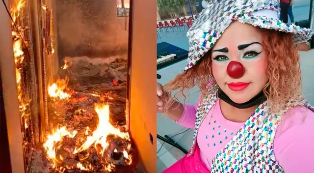 Payasita señala que dueña del local clandestino es indiferente a las consecuencias del incendio. Payasita señala que dueña del local clandestino es indiferente a las consecuencias del incendio.