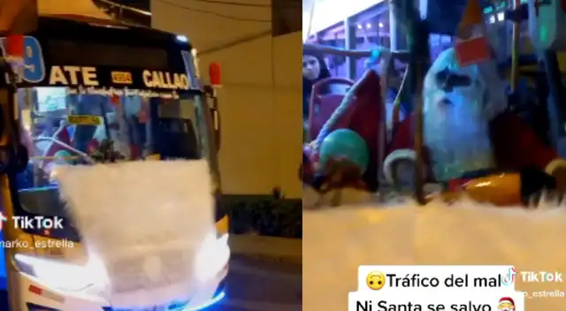 Papa Noel se las ingenia para cumplir con los regalos. Papa Noel se las ingenia para cumplir con los regalos.