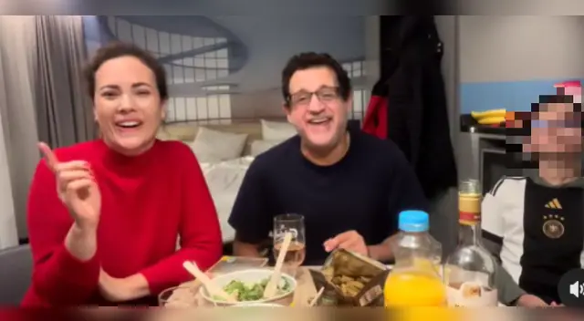 Sergio Galliani y Connie Chaparro pasan la Navidad en Alemania.