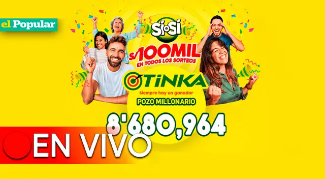 Sigue en vivo los resultados de La Tinka este 25 de diciembre. Sigue en vivo los resultados de La Tinka este 25 de diciembre.