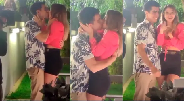 Alessia y Jimmy tuvieron extenso beso apasionado y así fue el detrás de cámaras.