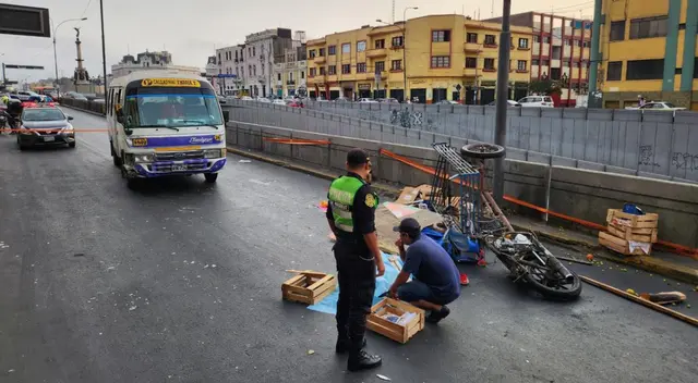 Vendedor de frutas fallece embestido por micro