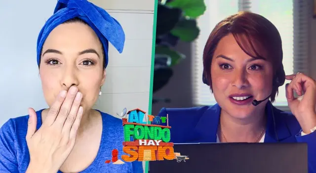 Natalia Salas encantada de darle vida una vez más a 'Andrea Aguirre' de "Al fondo hay sitio".