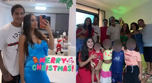 Paolo Guerrero se luce más que feliz junto a toda la familia de Ana Paula Consorte.