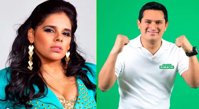 Giuliana Rengifo asegura que Eduardo Rimachi es su amigo.