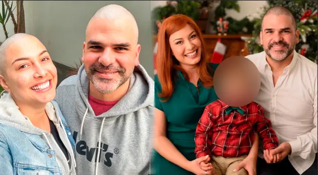 Natalia Salas, Sergio Coloma y el pequeño Leandro posaron en emotiva instantánea por Navidad.