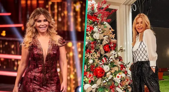 Gisela Valcárcel es criticada por los usuarios tras publicar fotografía junto a su árbol navideño. Gisela Valcárcel es criticada por los usuarios tras publicar fotografía junto a su árbol navideño.