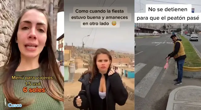 Estos Tiktoks fueron tendencia en las redes sociales.