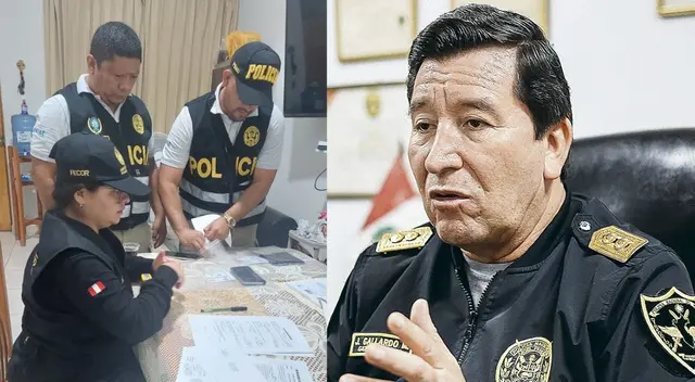 Ordenan captura contra el ex comandante general de la Policía Nacional, Javier Gallardo Mendoza Ordenan captura contra el ex comandante general de la Policía Nacional, Javier Gallardo Mendoza