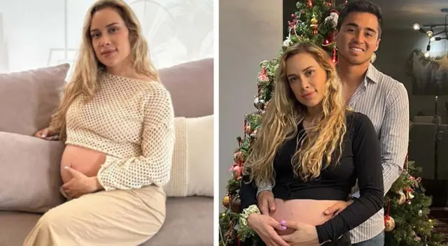 Ale Venturo luce su pancita y cuenta los días para tener a su bebé en sus brazos.