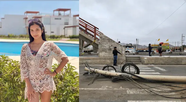 Joven fallece aplastada por poste de luz en Asia