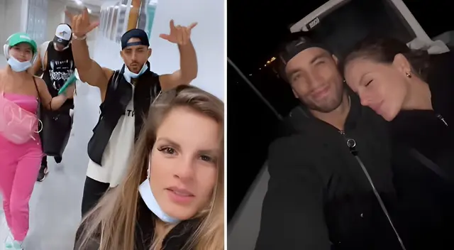 Alejandra Baigorria y Said Palao lucen más enamorados que nunca. Alejandra Baigorria y Said Palao lucen más enamorados que nunca.