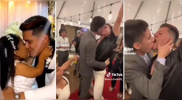 El inesperado momento se ha vuelto viral en las redes sociales.