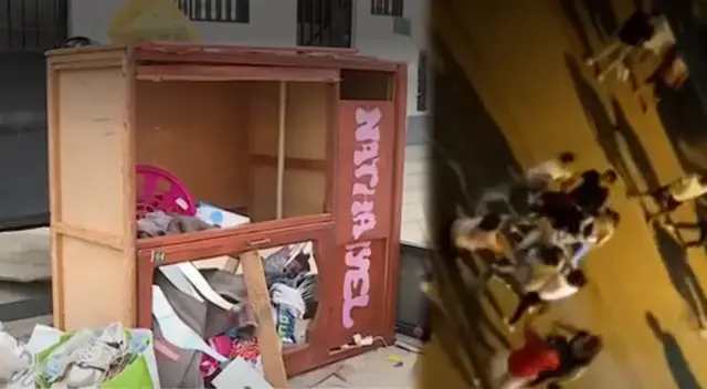 Comeños queman pertenencias de extranjeros que acuchillaron a un joven.