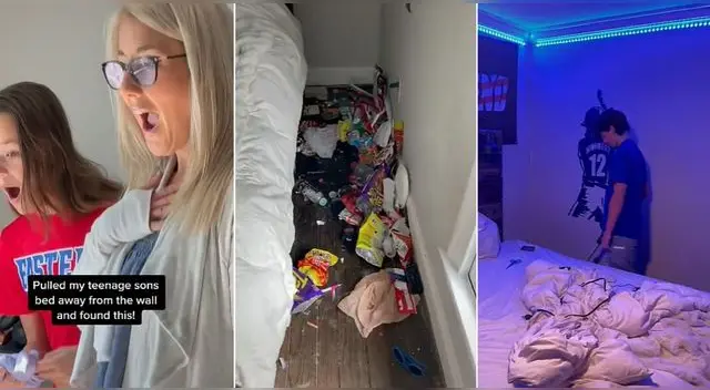 La madre de familia entró a la habitación de su hijo, encontró lo impensado y se hizo viral en TikTok. La madre de familia entró a la habitación de su hijo, encontró lo impensado y se hizo viral en TikTok.