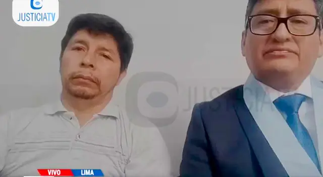 Pedro Castillo acudió a la audiencia desarreglado y con barba