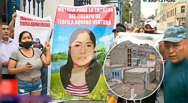 Los familiares de Teófila Aquino Ventura piden que su cuerpo les sea entregado para darle el último adios.