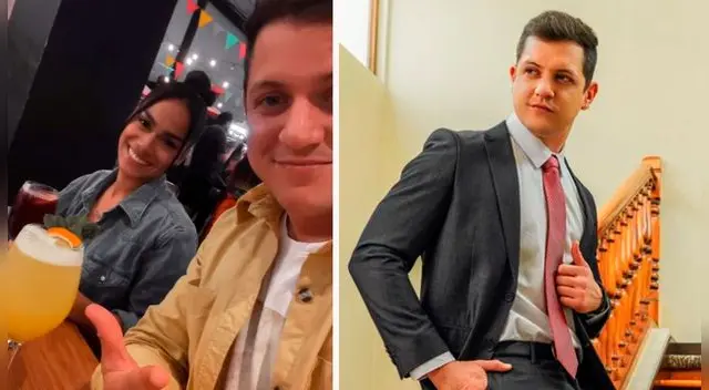 Gino Pesaressi pasó una noche entre amigos.