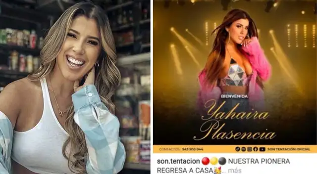 ¿Yahaira Plasencia regresa a Son Tentación?