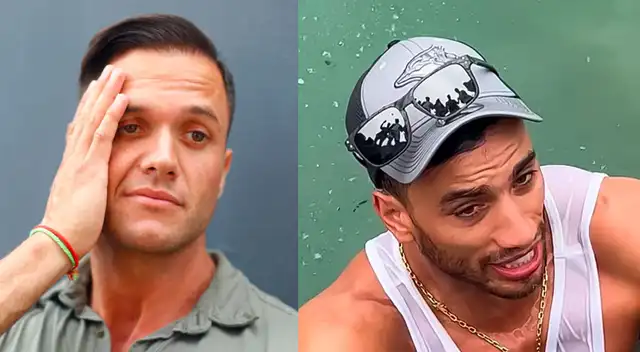 Said Palao 'furioso' con Fabio Agostini por lanzarlo al agua con celular