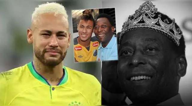 Mira lo que le dedicó el astro brasileño al 'rey del fútbol'