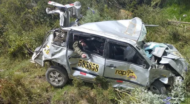 Los tres integrantes de una familia regresaban del poblado Mío Tambo, luego de participar de un tradicional cumplimiento.