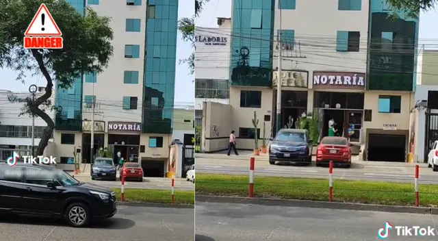 Peculiar escena en una calle limeña ha generado diversas reacciones en TikTok.