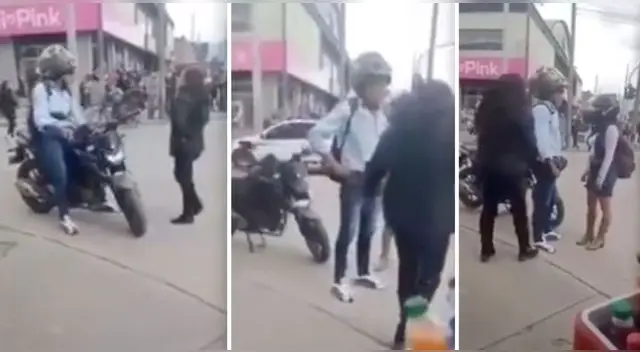 Así descubrió la traición de su pareja en plena calle. Así descubrió la traición de su pareja en plena calle.