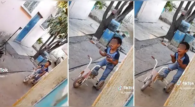 El menor cantó a todo pulmón el éxito de Amanda Miguel. El menor cantó a todo pulmón el éxito de Amanda Miguel.