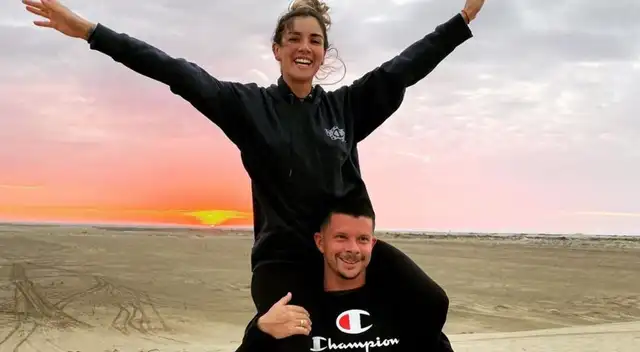 Mario Hart y Korina Rivadeneira viajaron al norte del Perú con su hija para el Año Nuevo 2022, hoy se une su nuevo hijo.
