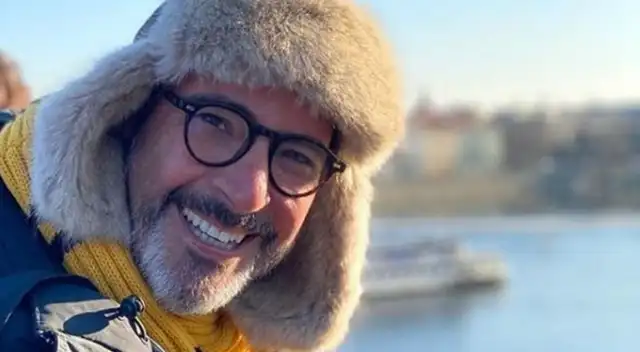 El actor Carlos Carlín viajó a Budapest a recibir el Año Nuevo 2020.