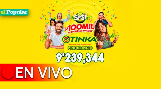 Conoce los resultados oficiales del sorteo de La Tinka de este 1 de enero del 2023.