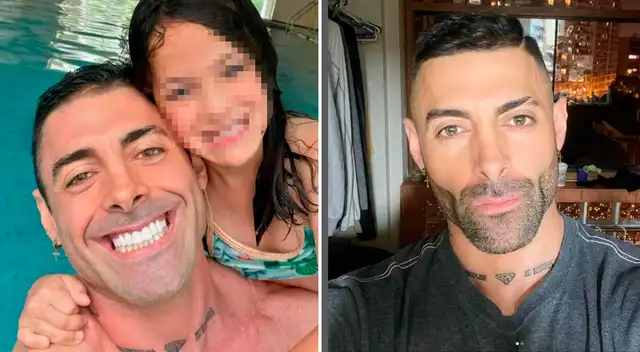 Sebastian Lizarzaburu mostró en Instagram que su hija le temía a las 'chispitas mariposa'.