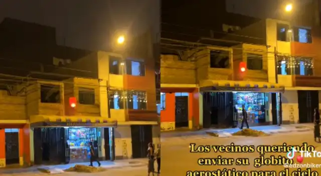 Felizmente la antorcha no cuasó daños graves a la vivienda.